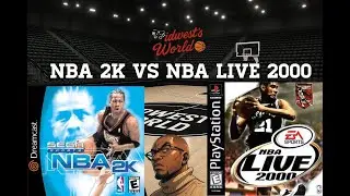 NBA 2K vs NBA Live 2000 Side By Side Comparison