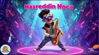 Nasreddin Hoca - eşeğe ters binmiş 