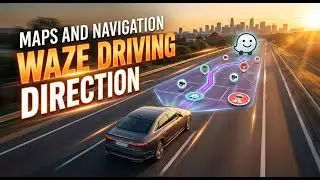 Waze App Full Tutorial 2025 🚗 | Live Traffic, Speed Camera & Route Navigation