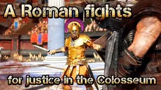 A Roman fights for justice in the Colosseum