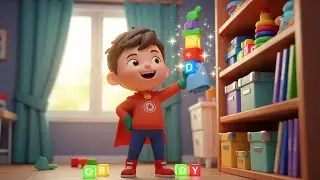 Clean Up Your Toys Song for Kids | Good Habits Song, Learning Nursery Rhymes, Baby Songs