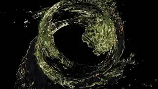 LightWave open VDB Examples V2 (lw particle system + open vdb) Renderer Octane PBR.