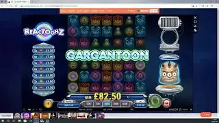 Reactoonz - Garga Huge Win