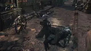 BLOODBORNE WALKTHROUGH 4: CENTRAL YHARNAM CLERIC BEAST BOSS FIGHTING (MALAYSIAN VERSION)