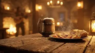 Medieval Fantasy Tavern Ambience | D&D Fantasy Music | RPG Background