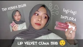 IMPLORA LIP VELVET DIKULIT SAWO MATANG, review & swatches