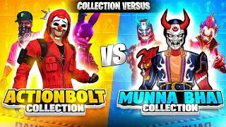 Munnabhai Vs Actionbolt Gaming Best Collection Who will Win - Garena Free Fire