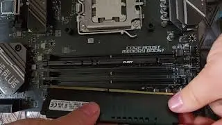 How to Install RAM on MSI B650 Gaming Plus Wi-Fi Motherboard