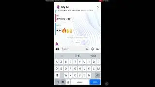 My Snapchat ai is sus