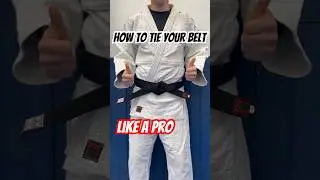 How to tie a Judo belt | Subscribe to support ❤️|  #judo #martialarts  #BJJ #sambo #kidsbjj