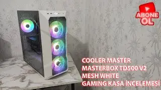 COOLER MASTER MASTERBOX TD500 V2 MESH WHITE GAMING KASA İNCELEMESİ