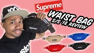 Сумка на пояс SUPREME S/S18!