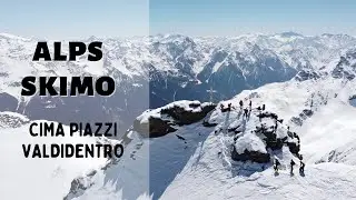 Cima Piazzi Nord - SKIALP Bormio - 4K Stelvio ALPS Drone