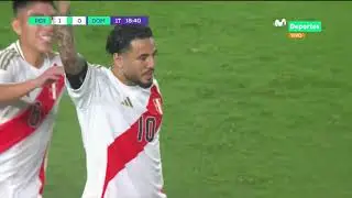 PER&Uacute; vs. R. DOMINICANA: GOL de SERGIO PE&Ntilde;A de tiro libre | AMISTOSO INTERNACIONAL 🇵🇪⚽️🇩🇴