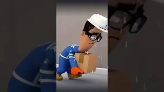 Manual Handling 3D Safety Animation Part 2 #shorts #fyp