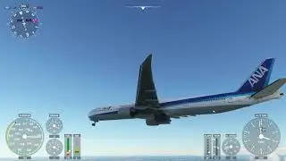Microsoft Flight Simulator 2020 CaptainSim 777-300ER Salty Mod Wu6 compatible Landing @ Tan Son Nhat