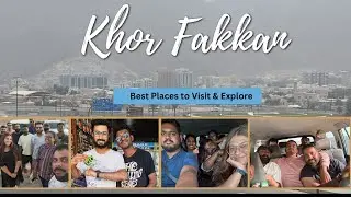 Khor Fakkan Travel Vlog #travel #dayvlog #friendsvlog #uae#mallu @MalluTraveler @JinsVlog1 