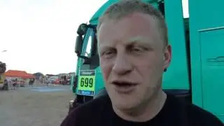 Intervista a Tom Colsoul, navigatore di De Rooy, squadra IVECO 9 Gennaio 2014
