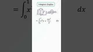 Calculando integrais duplas