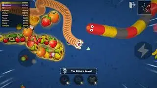 From Small Worm to Giant in One Game | Worm Zone.io Full Gameplay