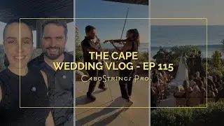 A wedding at The Cape with the most stunning altar of the season - CaboStrings Pro #115🎻🌊