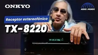 Receptor estereofónico marca Onkyo modelo TX-8220