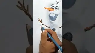 Olaf 2021 ll Frozen ll Colour pencil Drawing ll