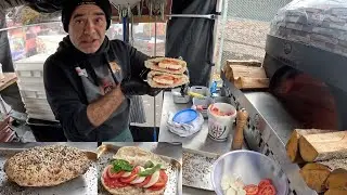 Мой панини с семенами и тестом для пиццы на закваске