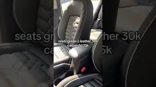 Custom made car leather seats Transform your ride