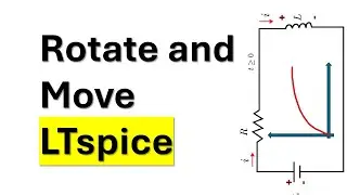 Вращение и перемещение компонентов в LTSpice