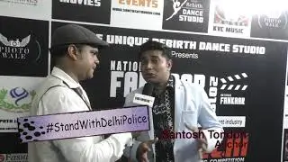 Anchor Santosh Tondon Support Standwithdelhipolice | Lead Delhi