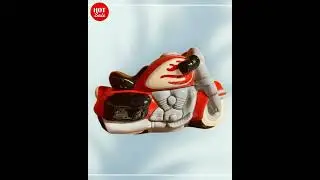 Motorcycle Cookie Jar by 