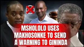 ADVOCATE MSHOLOLO USES MAKHOSONKE TO PROVE NTULI’S INNOCENCE ONCE AND FOR ALL ‼️ AND WARNS GININDA