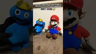 Teacher asks boy why he didn't study🤣 #youtubeshorts #fyp #plush #shorts #youtube #comedy #ytshorts