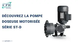 Découvrez la pompe doseuse motorisée série ST-D