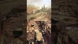 Осушение Москвы-реки для раскопок там этажи ну там здание под землей, там видно около полуторки сбо&hellip;