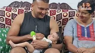 കുഞ്ഞുവാവയ്ക്ക് ഒരു ലോഡ് സമ്മാനങ്ങളുമായി ചേട്ടൻ വന്നിട്ടുണ്ട്😍