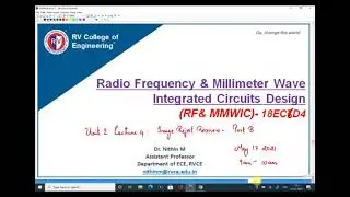 Lecture 5 Image reject receivers - Hartley Architecture Graphical Analysis | Unit 2 RF Transceivers
