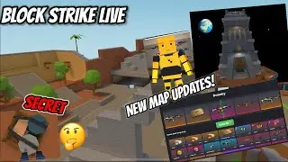 Block Strike Live New Update 2025 | Block Strike Space Map?! Map Secrets??