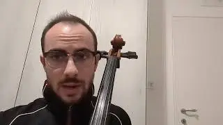 Alfabeto sul violoncello, seconda parte. Mano sinistra. 