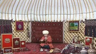 Turkmen music.Game on dutar-Yandym/Туркменская музыка.Игра на дутаре - Yandym