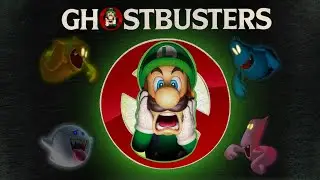 Luigi's Mansion -  GHOSTBUSTERS -  Luigi Sings [ Music Video ]
