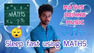 How to sleep fast using Maths ? | Relationship between Sleep & Maths | Science with kishore | tamil