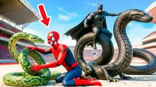 🐍🕷️ SPIDERMAN Wins The Magic Legendary Snake Racing Championship &ndash; Epic Racing Challenge