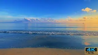 Soothing Ocean Waves 4K | Calming Sea Sounds for Stress Relief & Sleep Vol 47