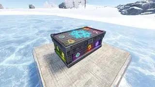 RUST SKIN SPOTLIGHT - Neon Snowflake Large Box - 2,35&euro;