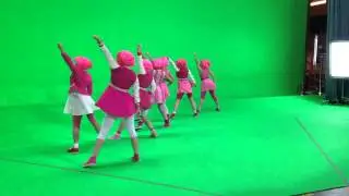 Dance REHEARSALS to the song Dansa, &Aacute;fram Dansa - LazyTown