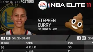 REBUILDING THE GOLDEN STATE WARRIORS IN NBA ELITE 11!!