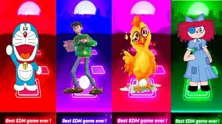 Doraemon🆚Arthur Christmas🆚 Funny_Chicken🆚Ragatha❤️Who is best player?? 