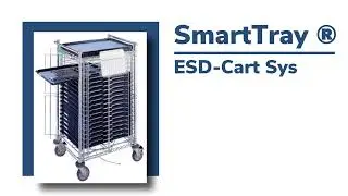 ESD tray trolleys